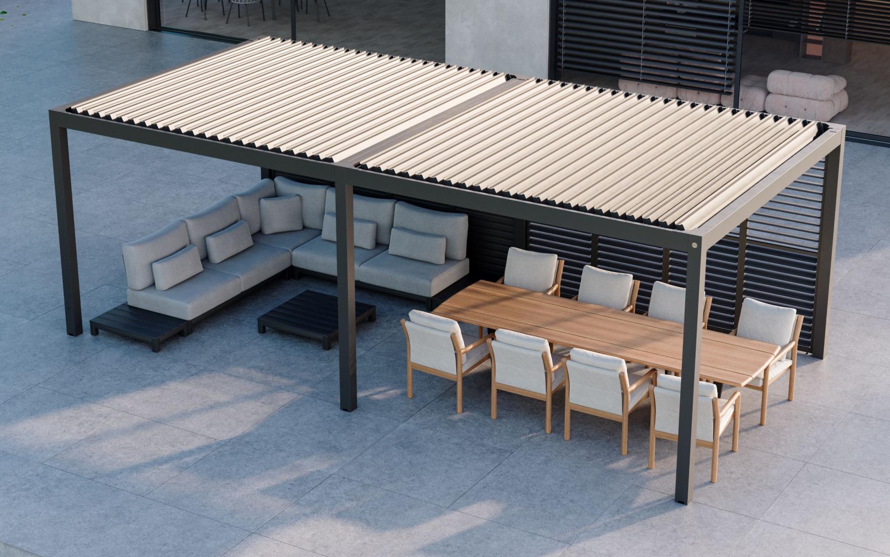 Ervaar het buitenleven in stijl met de SUNS Luxe Gazebo