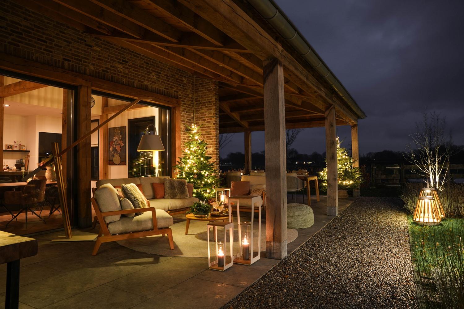 Kerst in de buitenlucht: geniet van je tuin tijdens de feestdagen