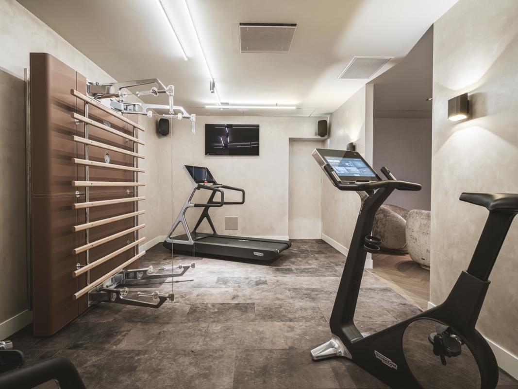 luxe fitness ruimte