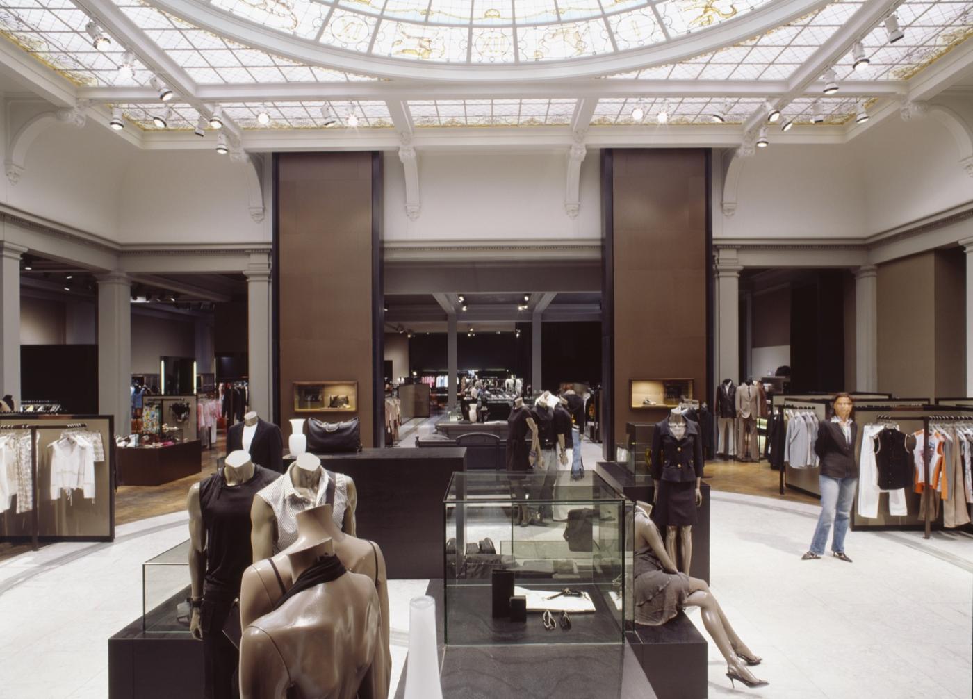 luxe retail interieur