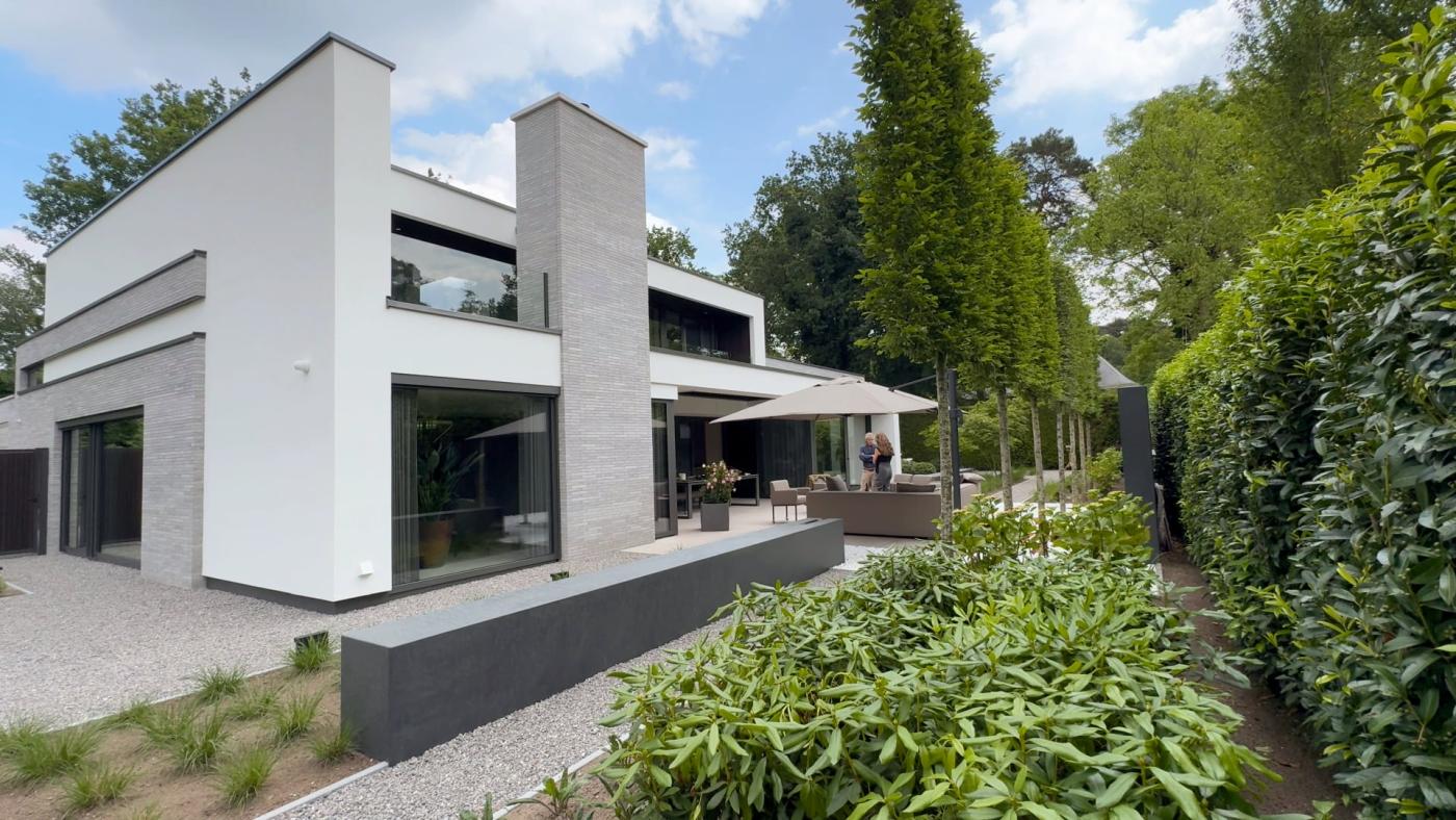 luxe villa met tuin