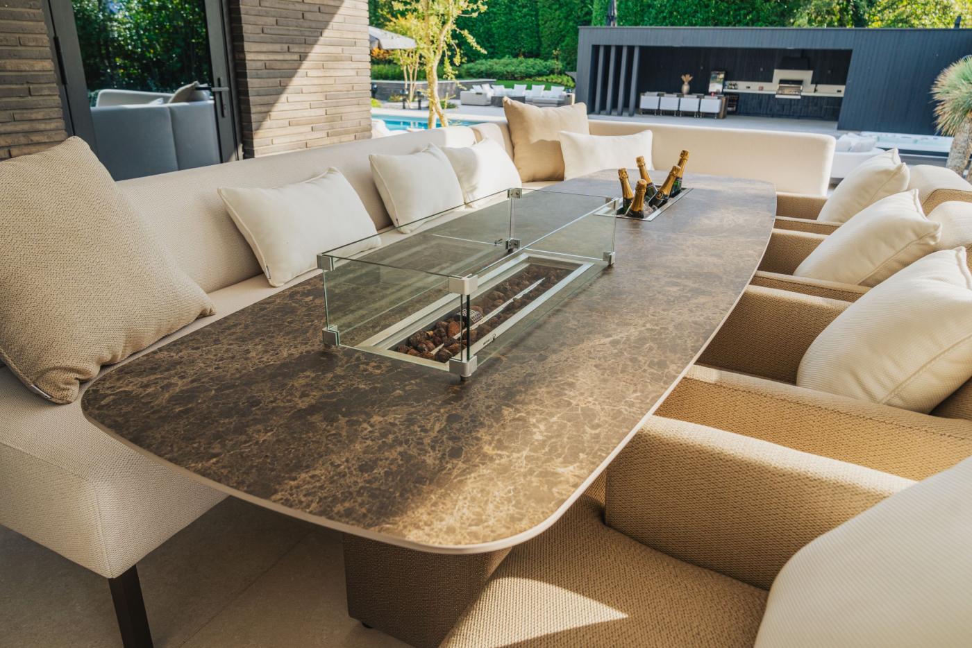 Luxe dining table