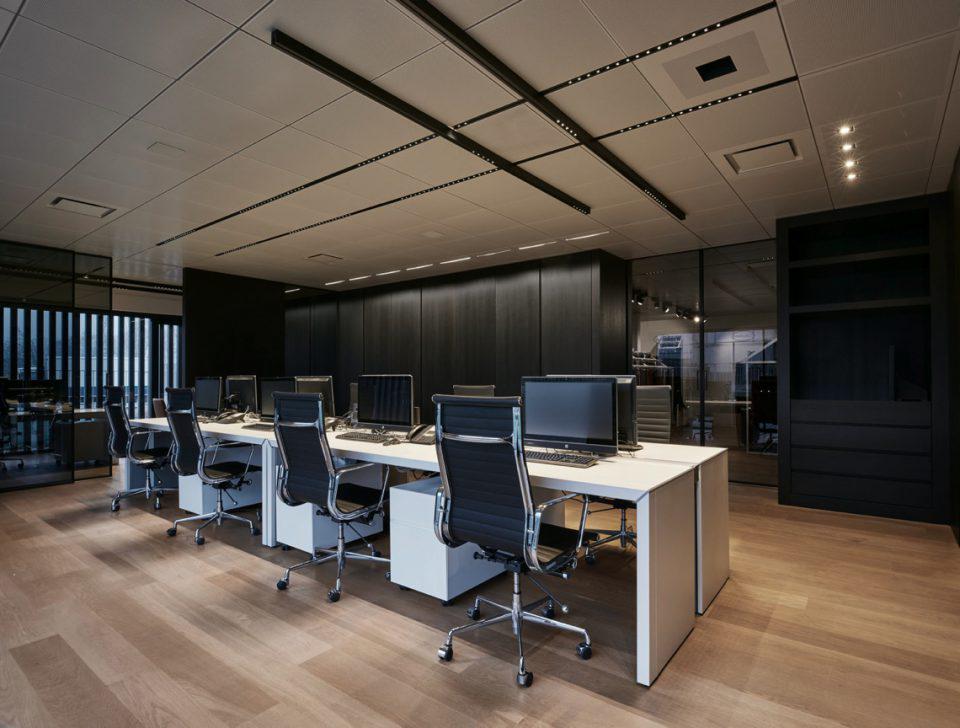 interieur kantoor met maatwerk kast