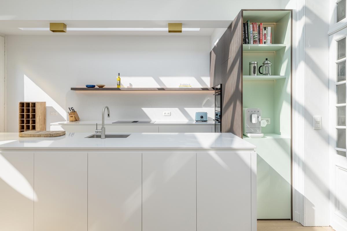 luxe witte keuken