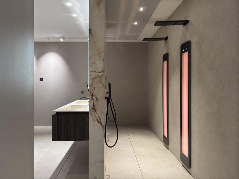 douche met infra rood