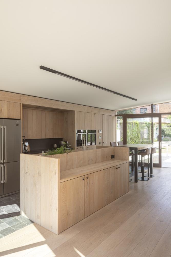 luxe houten keuken