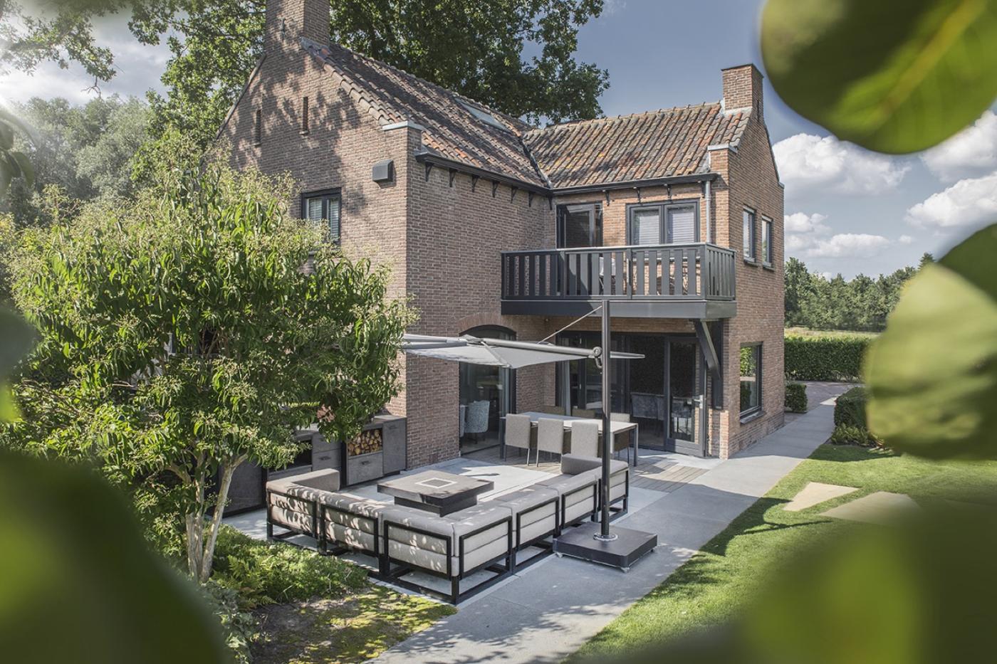 villa met terras