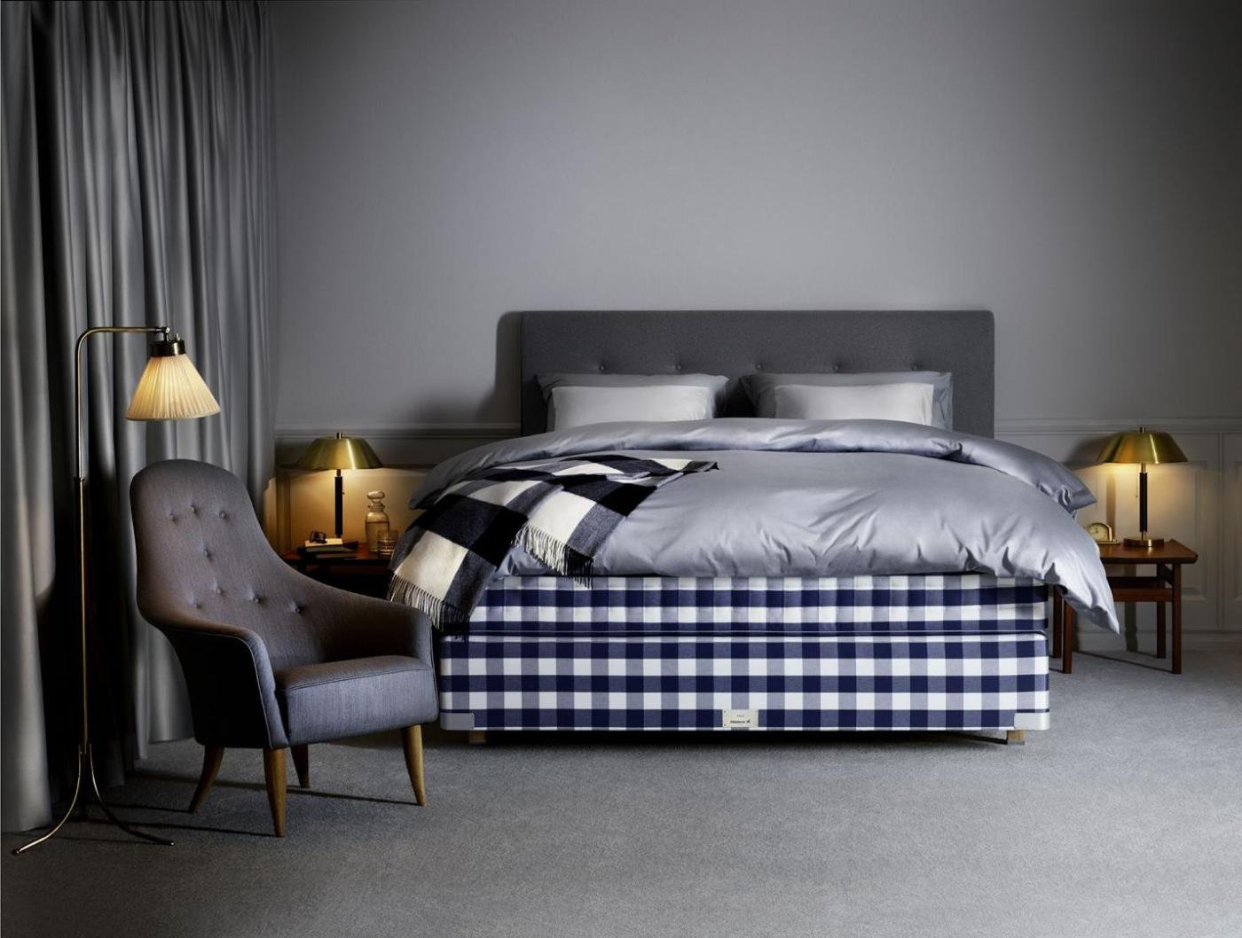 luxe slaapkamer met bed