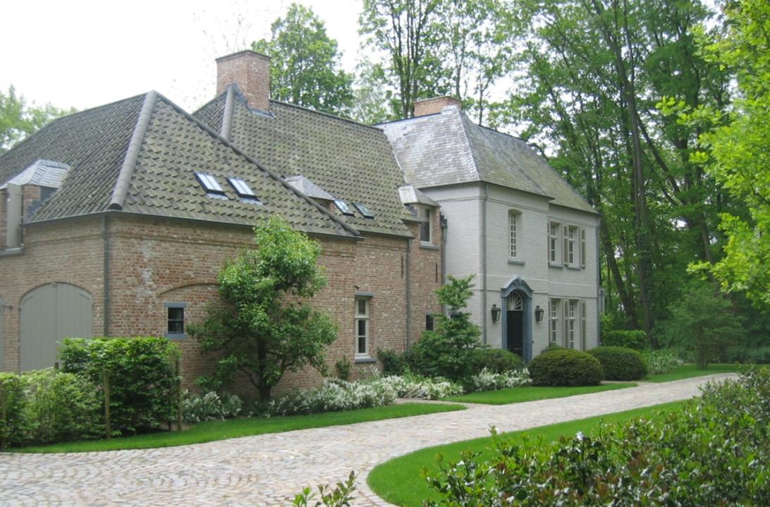 Luxe tuin bij villa