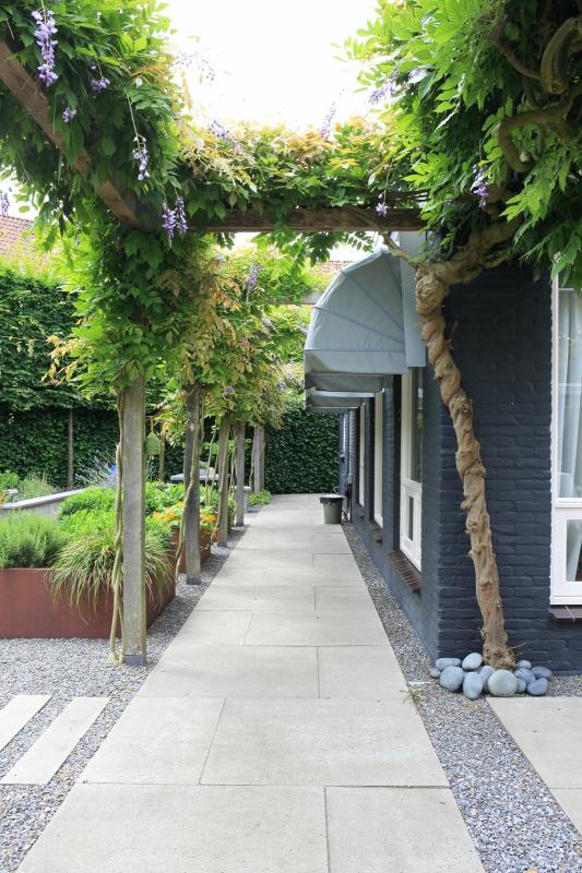 pergola in tuin