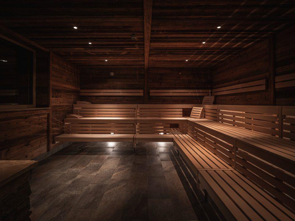 interieur sauna