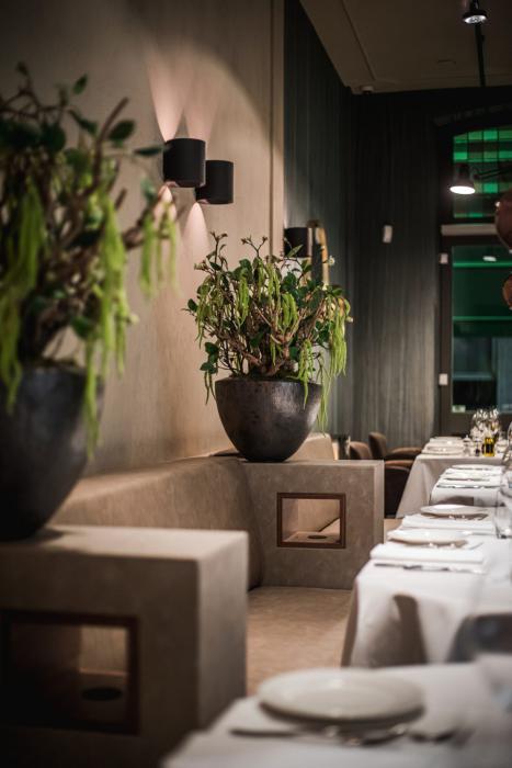 beplanting restaurant interieur