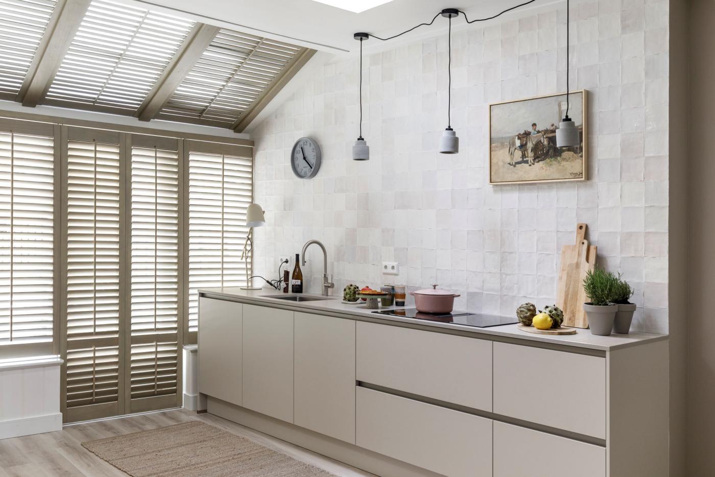 luxe shutters keuken