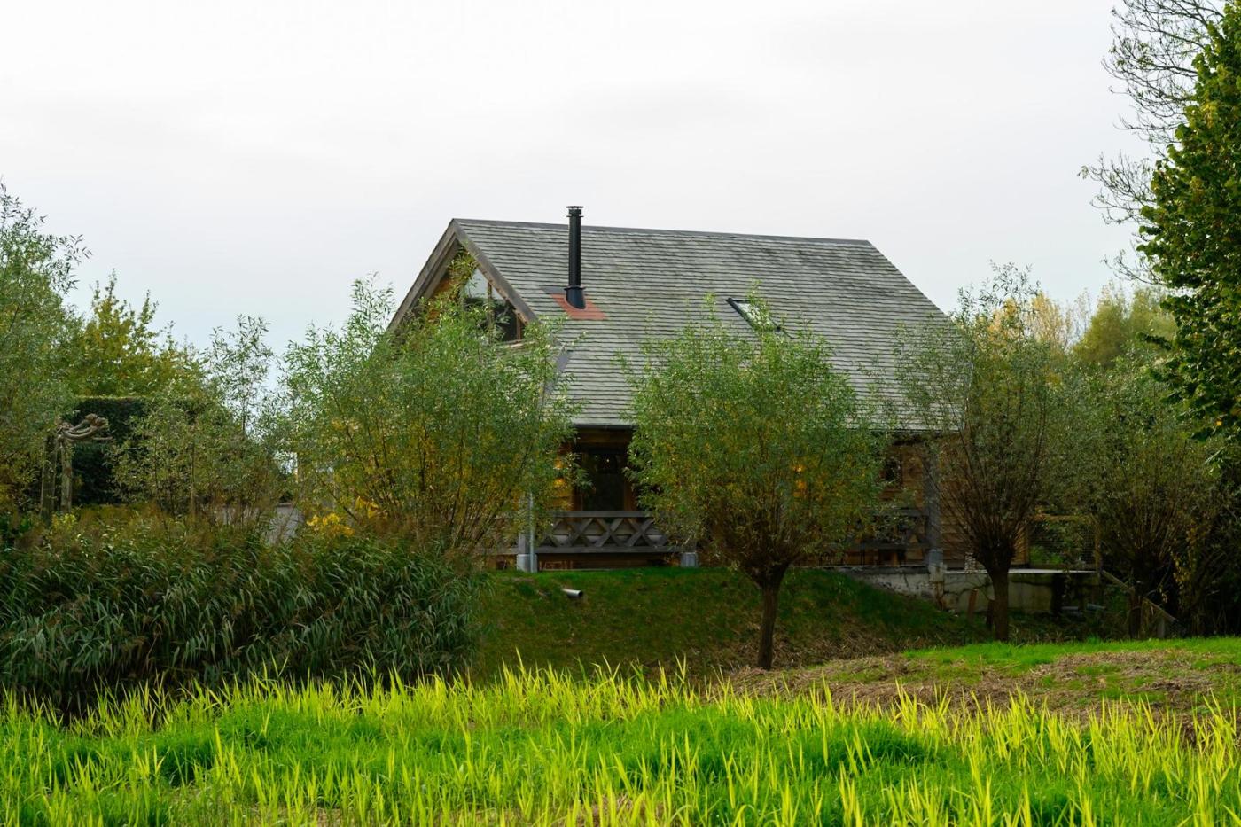 houten bijgebouw