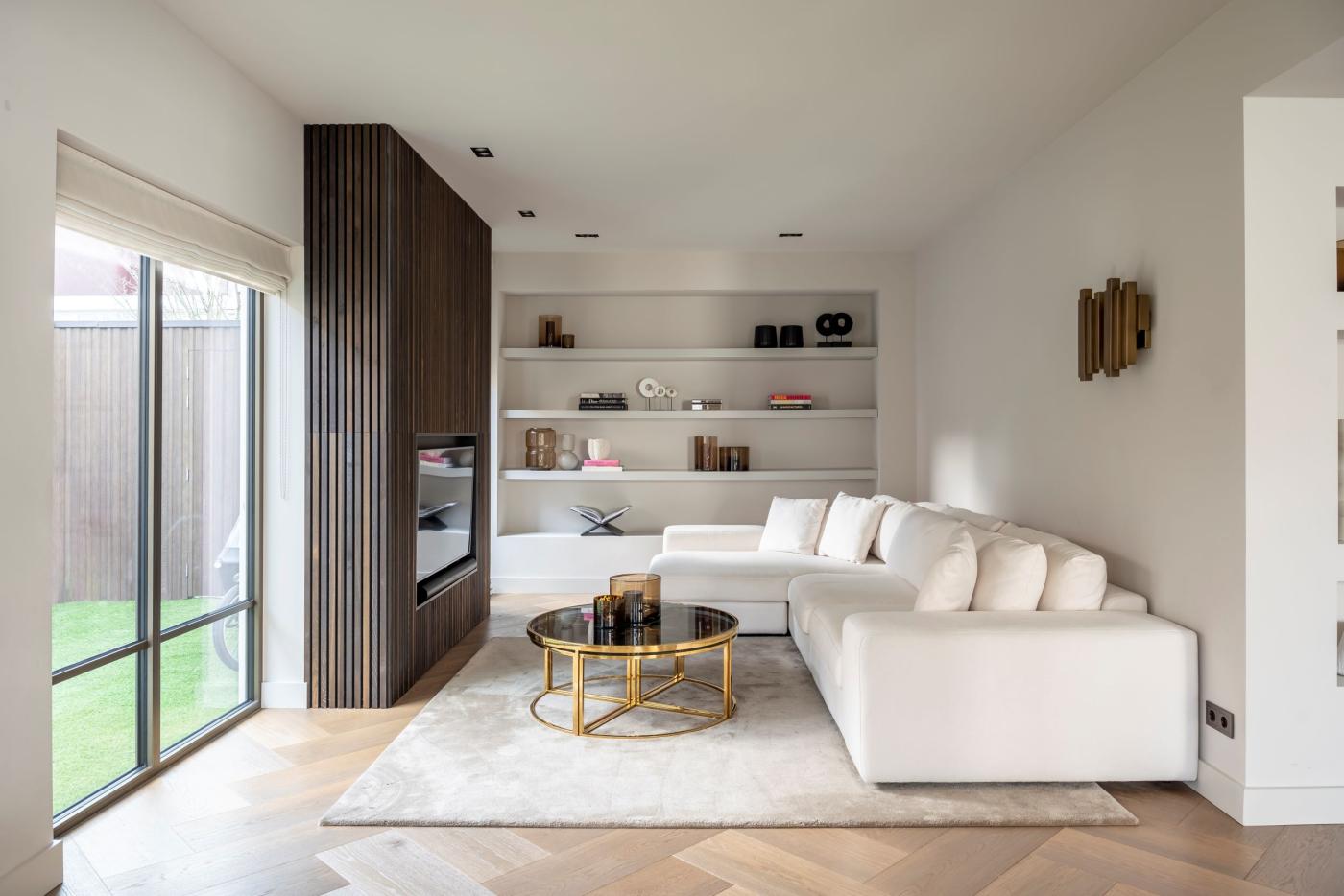 luxe woonkamer interieur