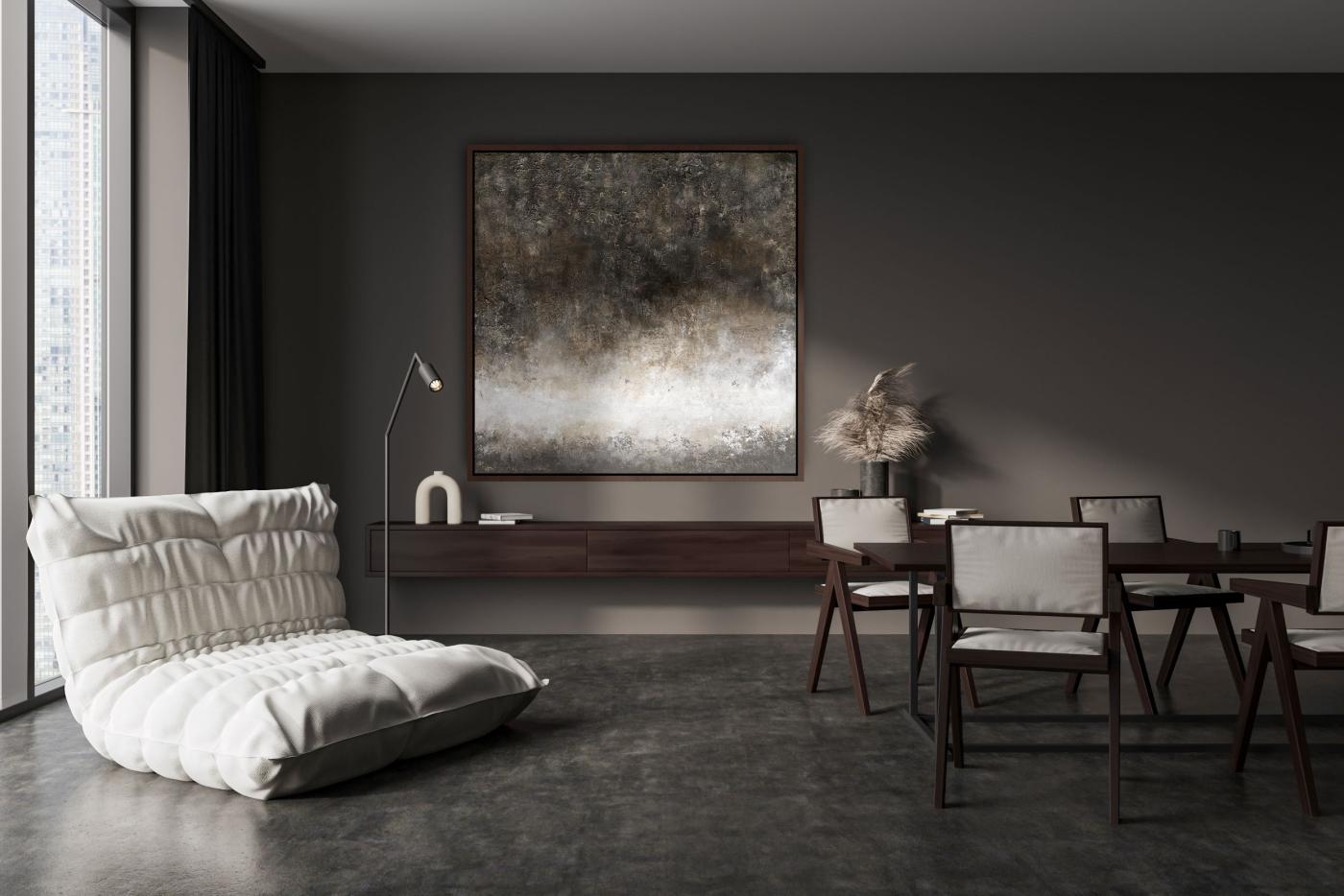 Luxe interieur met kunst