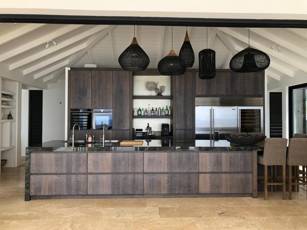 Luxe keuken villa Curaçao