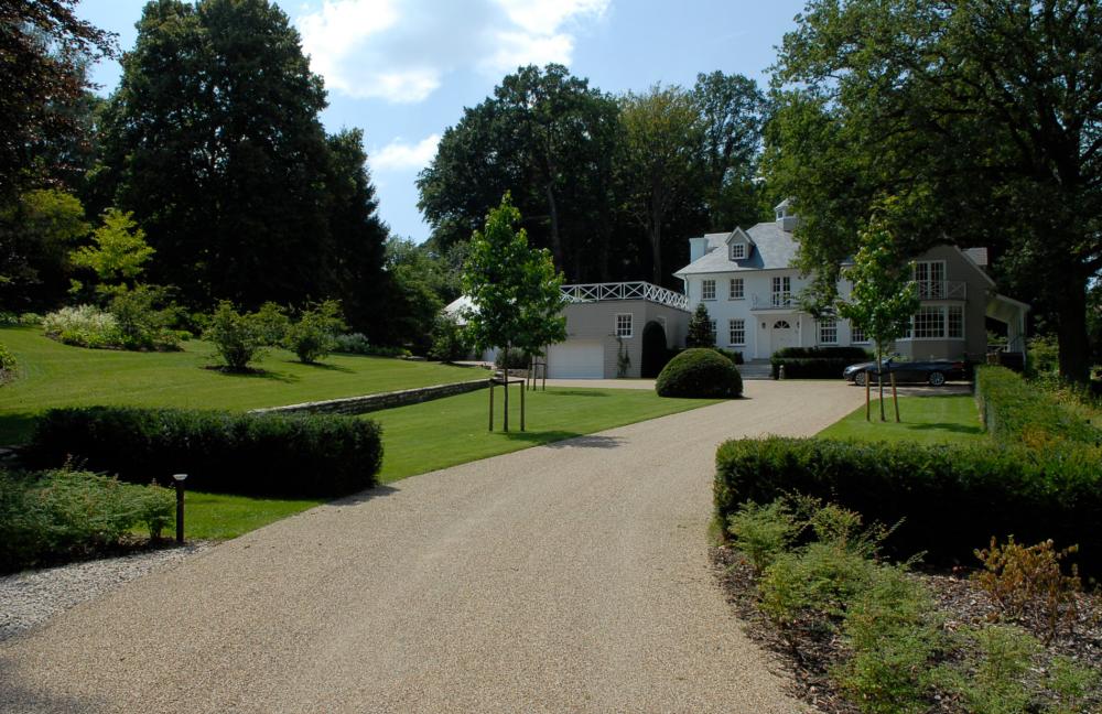 Luxe parktuin bij villa