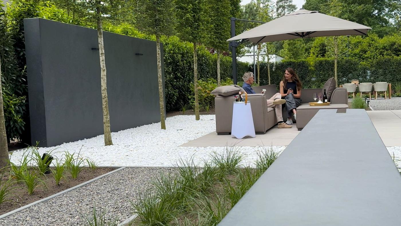 luxe design tuin