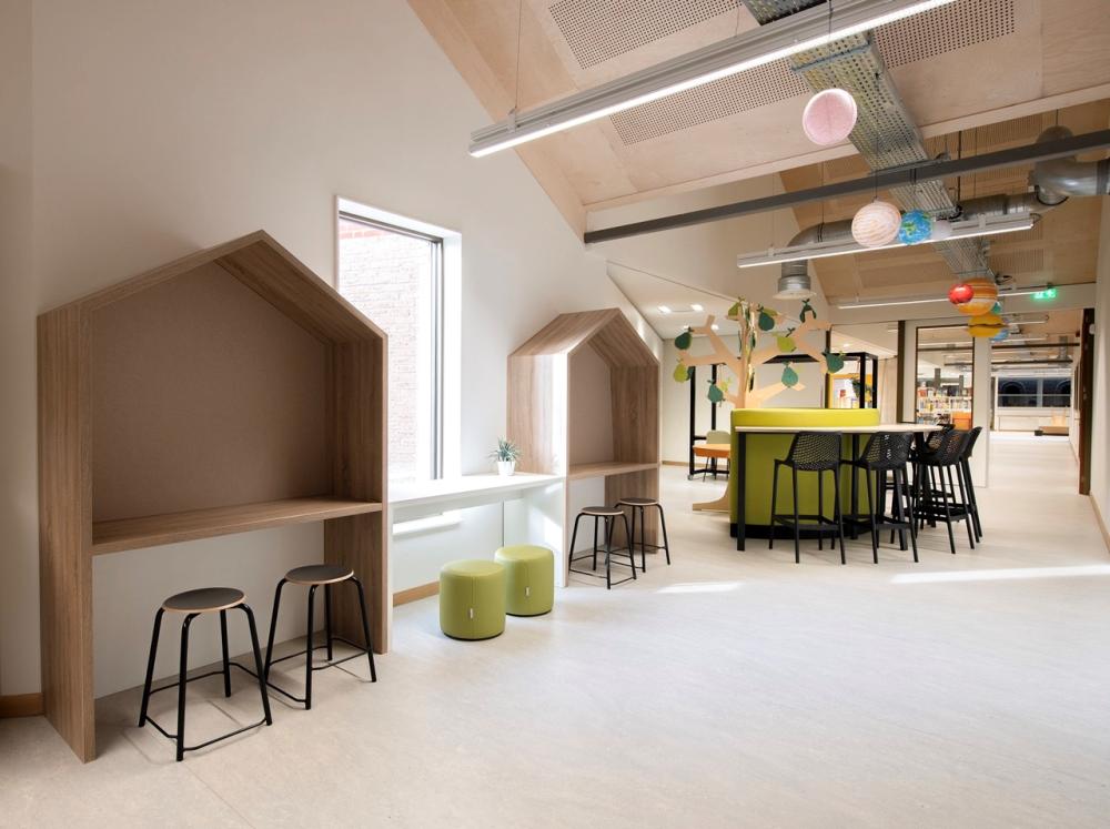 Maatwerk interieur Basisschool Het Palet