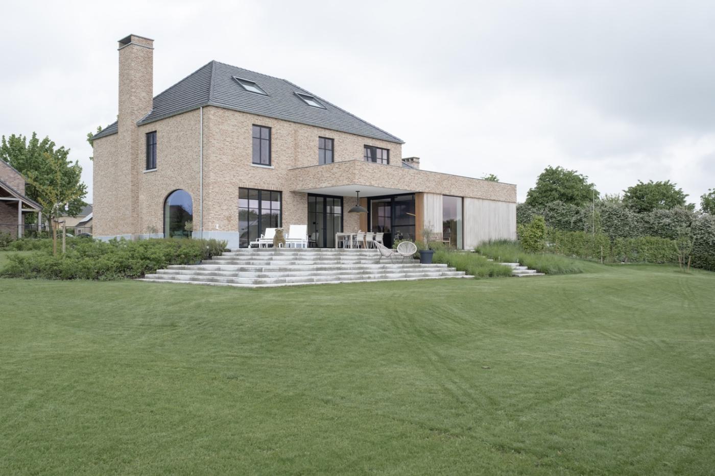 luxe villa tuin