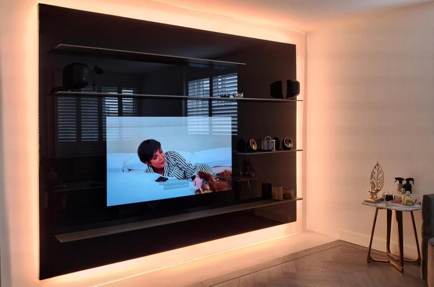 luxe mirror tv