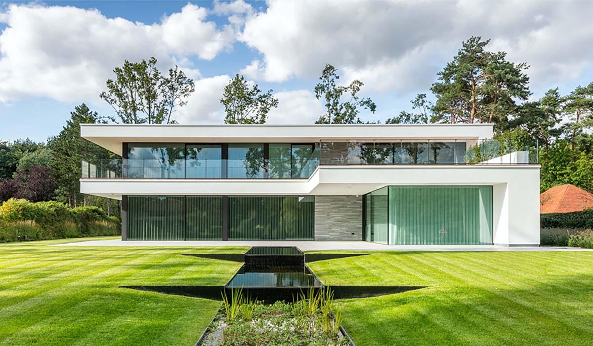 Luxe design villa van Schellen architecten