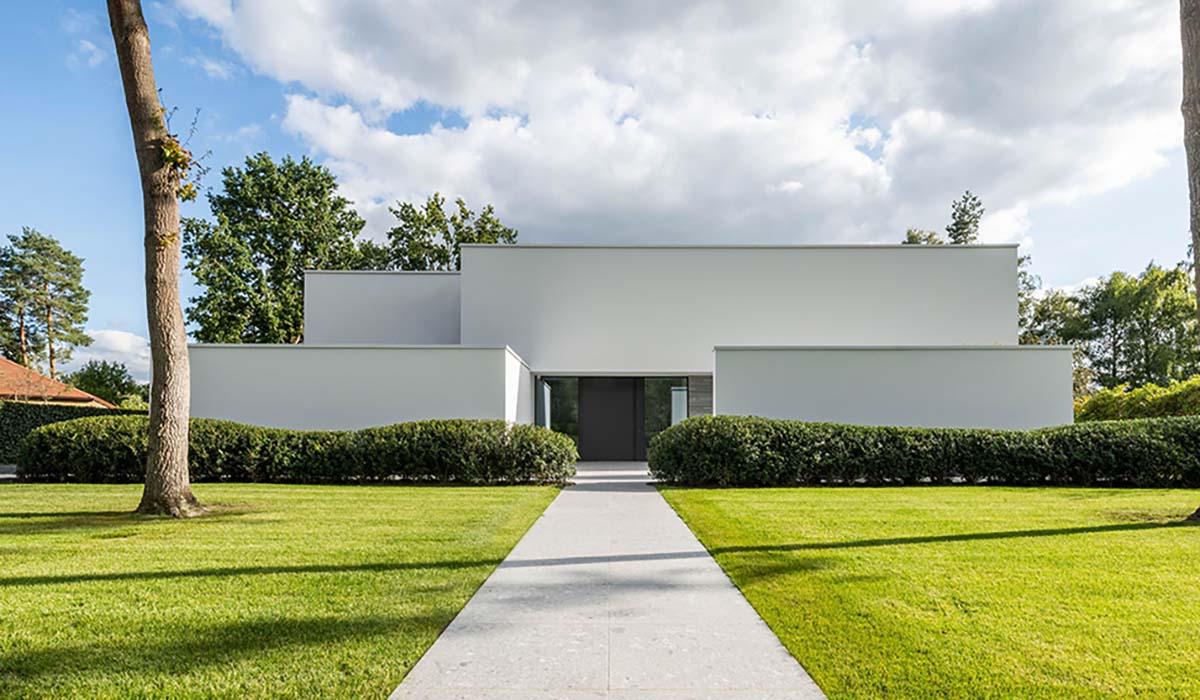 minimalistische villa