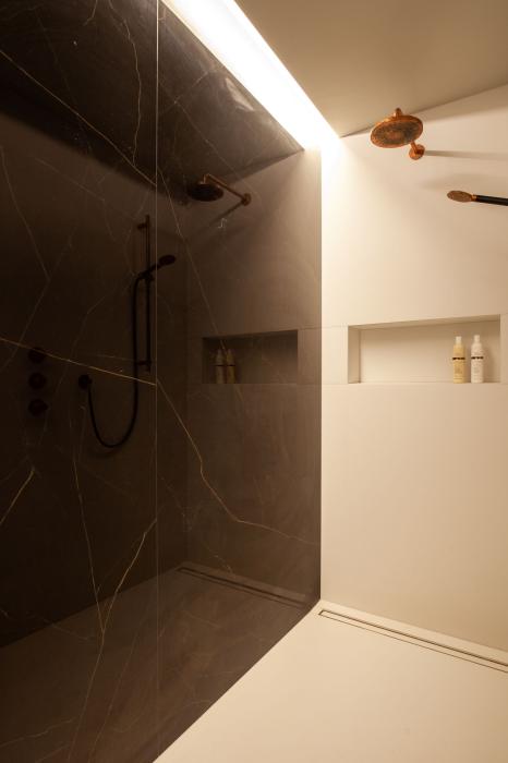 douche interieur