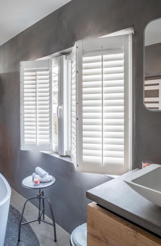 Shutters badkamer