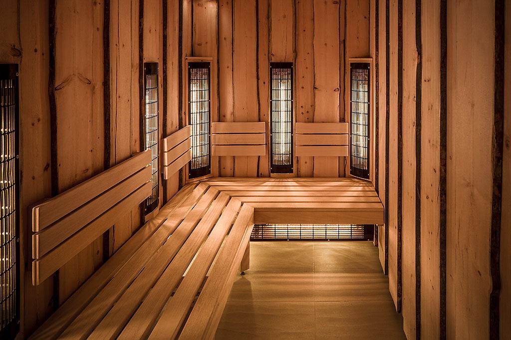 interieur sauna