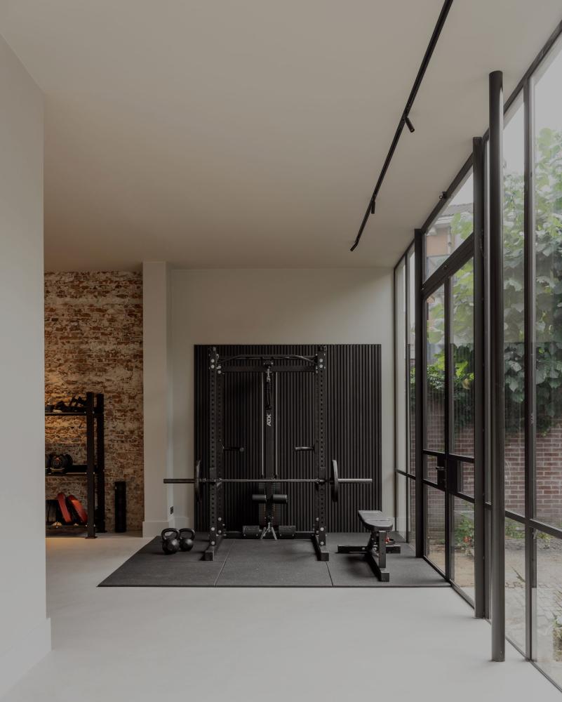 fitness woonkamer