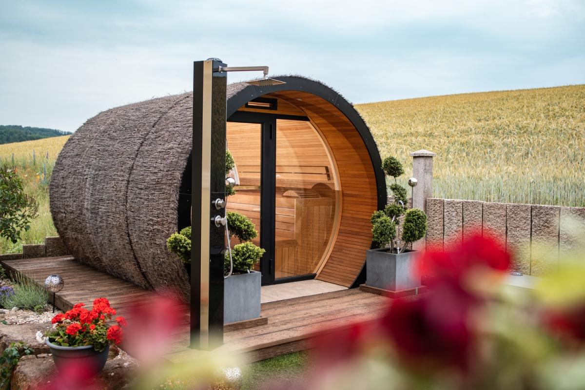 barrel sauna