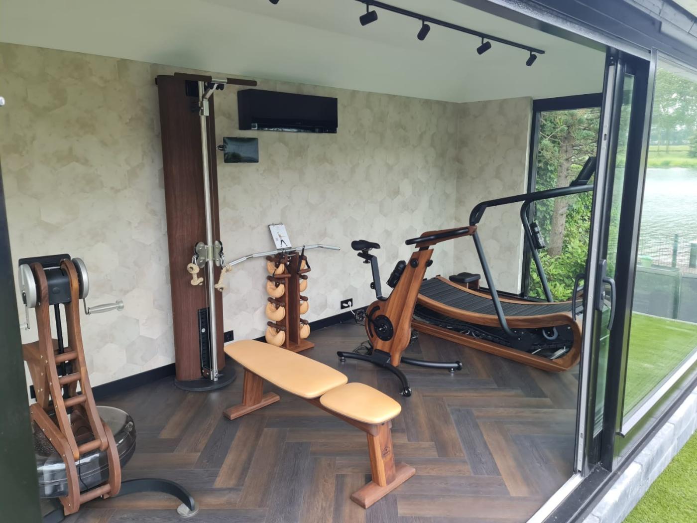 moderne fitness ruimte