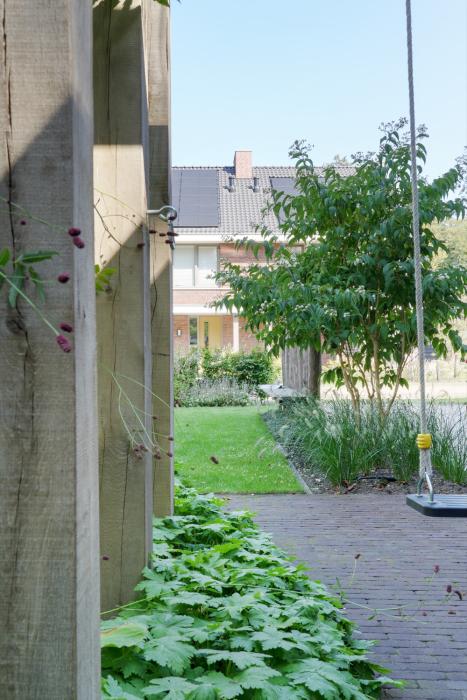 pergola met planten