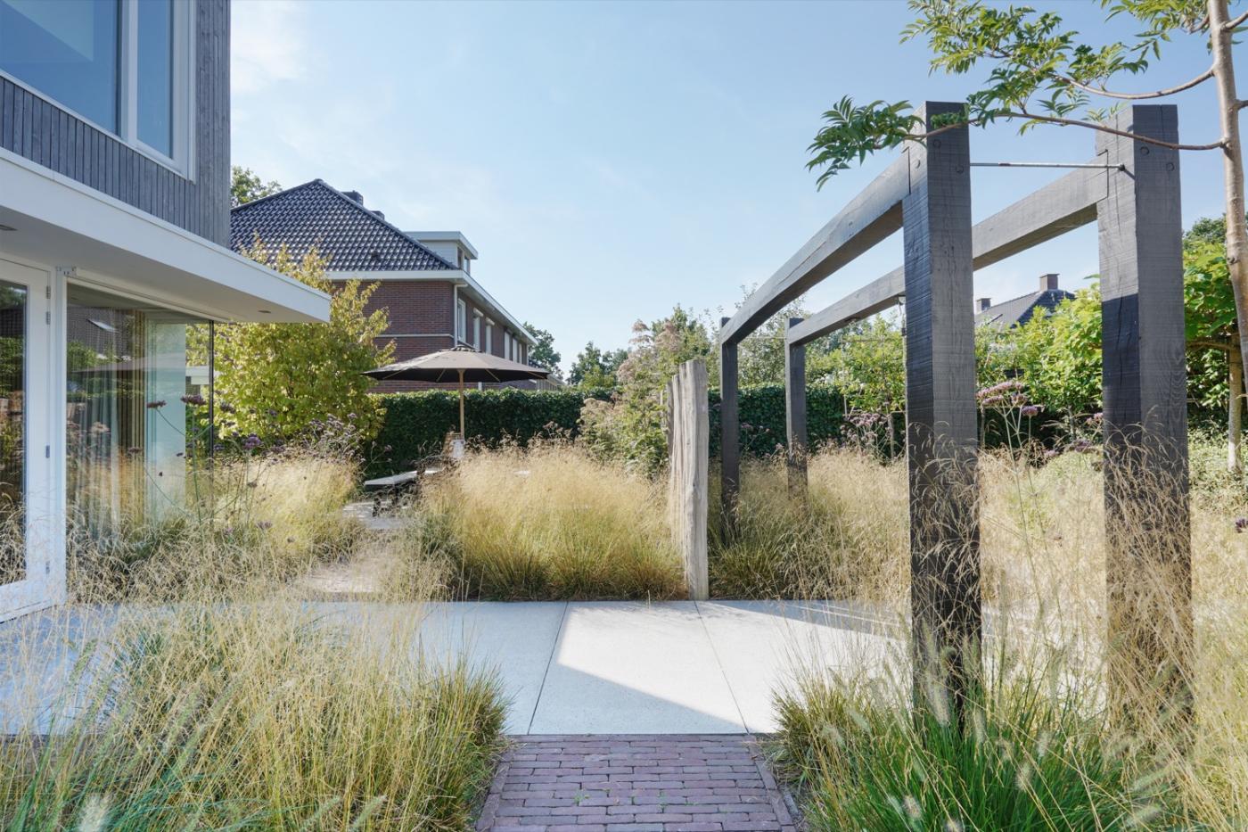 pergola in tuin